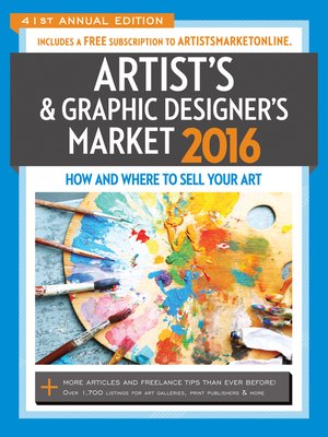 cover image of 2016 Artist's & Graphic Designer's Market